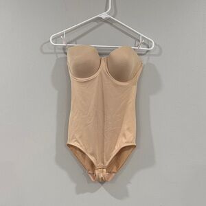 Miraclesuit Nude full strapless Bodysuit shape wear